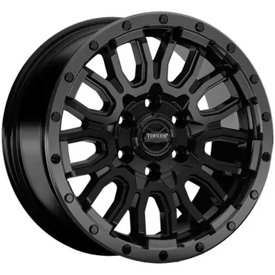 No Minimum Order Torque TW538R Venture 17x8 6x130 +38mm Double Black Wheel Rim 17" Inch TW538R-17806337+38
