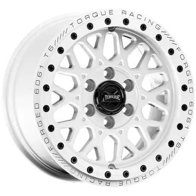 Trending Torque TW340F Enduro Beadlock 17x8 6x130 +29mm White Wheel Rim 17" Inch TW340F-17806349+29B