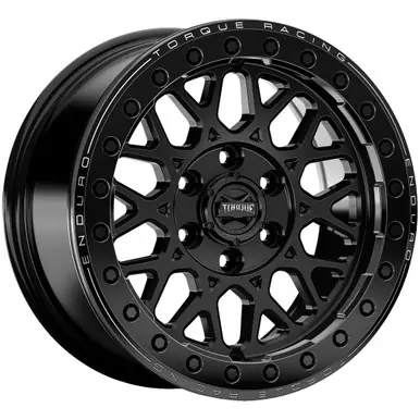 Torque TW340F Enduro Beadlock 17x8 6x130 +29mm Satin Black Wheel Rim 17" Inch TW340F-17806304+29B Authentic