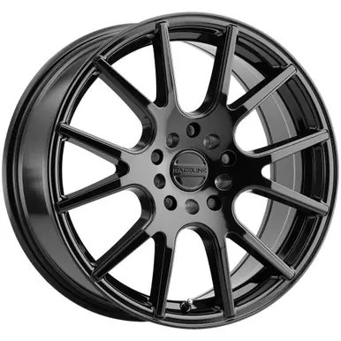 Raceline 147B Intake 17x7.5 5x112/5x120 +40mm Gloss Black Wheel Rim 17" Inch 147B-77591+40 Professional Grade