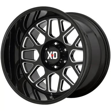 Affordable XD Series XD849 Grenade 2 20x10 6x5.5" -18mm Black/Milled Wheel Rim 20" Inch XD84921068318N