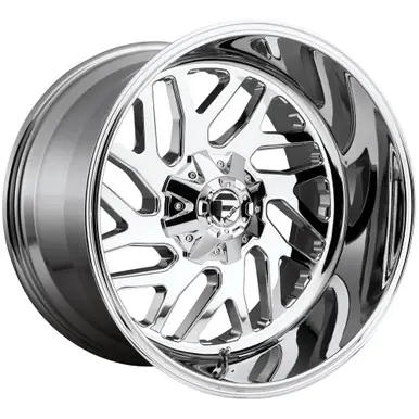 Authentic Fuel D609 Triton 22x12 8x170 -43mm Chrome Wheel Rim 22" Inch D60922201747