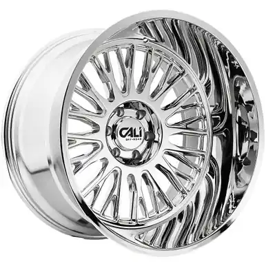 Cali Off-Road 9116 Vertex 24x14 8x170 -76mm Chrome Wheel Rim 24" Inch 9116-24470C Secure Checkout