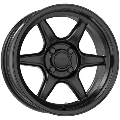 Kansei K11SB Tandem 15 15x8 4x100 +25mm Satin Black Wheel Rim 15" Inch K11SB-158010+25 Brand New