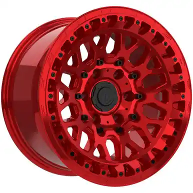 TIS 555MRT 17x9 6x5.5" -12mm Candy Red Wheel Rim 17" Inch 555MRT-7908312 Handmade