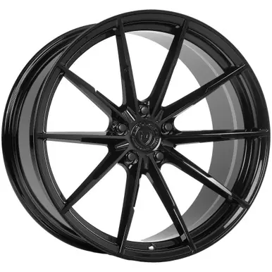 Dolce Signature Veloce 19x8.5 5x120 +28mm Gloss Black Wheel Rim 19" Inch VELOCE-98545GB Big Sale