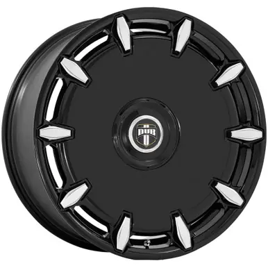 Clearance Dub DC271 Cheef 26x10 6x135/6x5.5" +30mm Black/Milled Wheel Rim 26" Inch DC271BE26106730