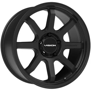 Weekend Sale Vision 351 Flow 17x8 5x120 +30mm Satin Black Wheel Rim 17" Inch 351-7812SB30