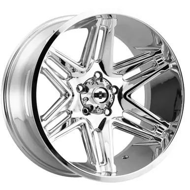 Vision 363 Razor 20x10 5x5.5" -25mm Chrome Wheel Rim 20" Inch 363-20085C-25 Don’t Miss Out