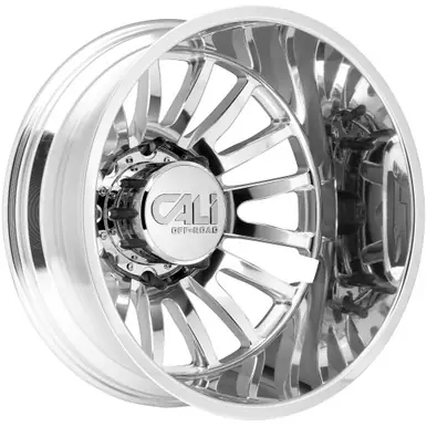 Fan Favorite Cali Off-Road 9110D Summit Dually Rear 20x8.25 8x200 Polished Wheel Rim 20" Inch 9110D-2877PMR232