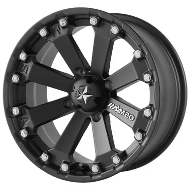 Modern MSA M20 Kore 14x7 4x137 +0mm Satin Black Wheel Rim 14" Inch M20-04737