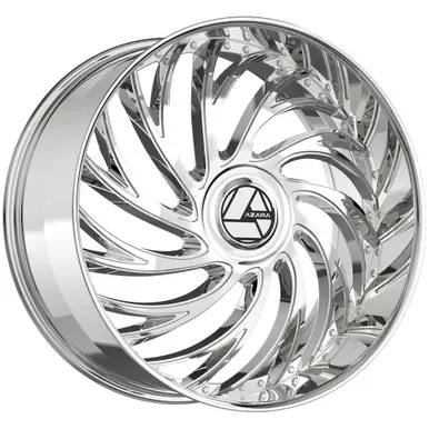 Latest Azara AZX-101 18x8 5x100/5x4.5" +35mm Chrome Wheel Rim 18" Inch AZX-1011882335C