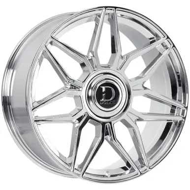 Dolce Luxury Verona 24x10 6x135/6x5.5" +25mm Chrome Wheel Rim 24" Inch VERONA-241036C25 Buy Online