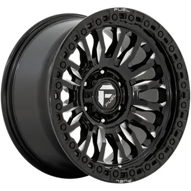 Fuel FC857 Rincon 17x9 8x180 +20mm Black/Milled Wheel Rim 17" Inch FC857BE17908820 Worldwide Shipping