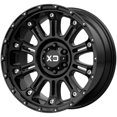 Sale XD Series XD829 Hoss 2 18x9 8x6.5" +0mm Gloss Black Wheel Rim 18" Inch XD82989080300