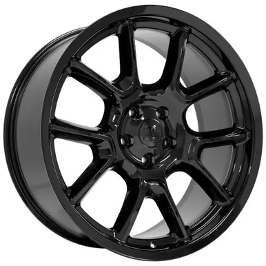 Best Choice OE Wheels DG21 20x11 5x115 -3mm Gloss Black Wheel Rim 20" Inch DG21-20110-5115-3B