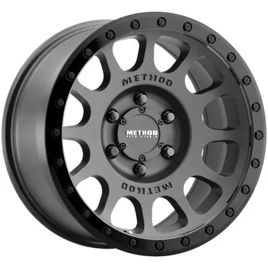 Sale Method MR305 NV 17x8.5 8x6.5" +0mm Double Black Wheel Rim 17" Inch MR305785801000