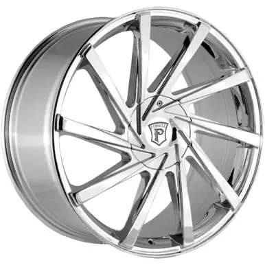 No Minimum Order Pinnacle P90 Turbina 18x8 5x4.5"/5x120 +40mm Chrome Wheel Rim 18" Inch P901885120-40