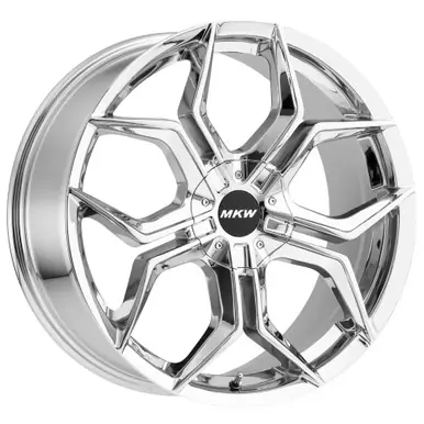MKW M121 18x8 5x112/5x4.5" +40mm Chrome Wheel Rim 18" Inch M121-1880003340C Best Choice