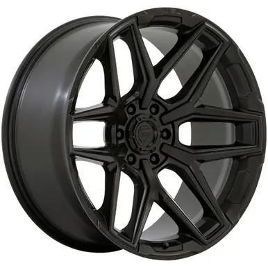 Fuel D854 Flux 20x9 6x120 +20mm Blackout Wheel Rim 20" Inch FC854MX20907720 Fast Shipping