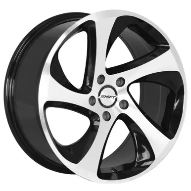 Shift H22 Strut 18x8.5 5x4.5" +35mm Black/Machined Wheel Rim 18" Inch H22851435GBM Best Price
