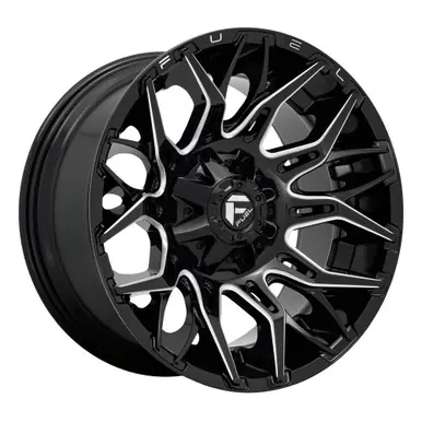 Affordable Fuel D769 Twitch 20x10 8x180 -18mm Black/Milled Wheel Rim 20" Inch D76920001847