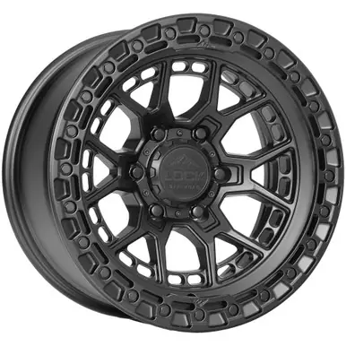 Clearance Lock Off-Road Commando 20x9 6x135 +0mm Matte Black Wheel Rim 20" Inch COMMANDO-2963MB
