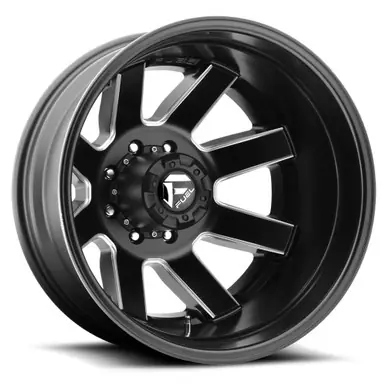 Fuel D538 Maverick Dually Rear 20x8.25 8x210 Black/Milled Wheel Rim 20" Inch D53820829335 Discount