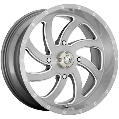 MSA M36 Switch 20x7 4x137 +0mm Brushed Wheel Rim 20" Inch M36-020737TI Popular