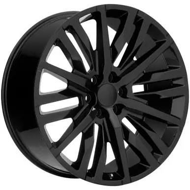 Replica FR97 Split-6 Spoke 24x10 6x5.5" +31mm Gloss Black Wheel Rim 24" Inch 97410316502 Time-Limited