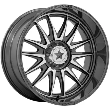 MSA Off-Road M55 Commander 24x10 4x137/4x156 -25mm Platinum Wheel Rim 24" Inch MA055AD24104A25N Final Sale
