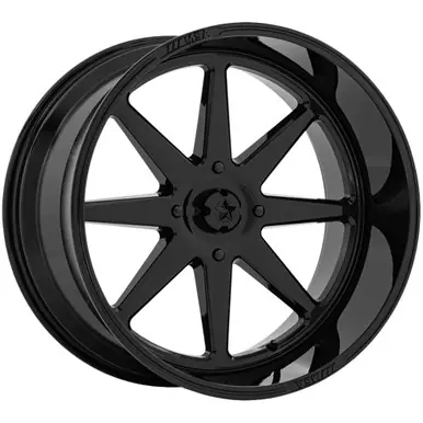 MSA Off-Road M54 Spark 24x10 5x4.5" -25mm Gloss Black Wheel Rim 24" Inch MA054BX24101225N Same Day Shipping