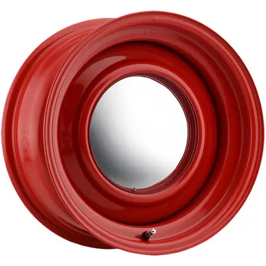 Last Chance Allied 61R Smoothie 15x5 5x4.5"/5x4.75" +6mm Red w/Cap Wheel Rim 15" Inch 61R-55090