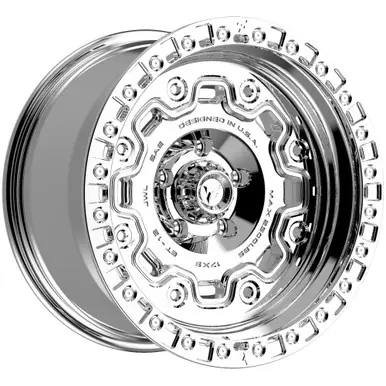 Trusted Brand Fittipaldi Offroad FT100 17x9 5x5" -12mm Mirror Coat Wheel Rim 17" Inch FT100-17905127N12MC