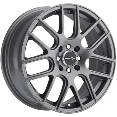 Vision 426 Cross 14x5.5 4x100/4x4.5" +38mm Gunmetal Wheel Rim 14" Inch 426H4503GM38 Special Discount