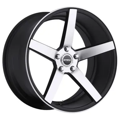 Exclusive Offer Strada S35 Perfetto 26x10 5x5.5" +26mm Black/Machined Wheel Rim 26" Inch S35653926GBM