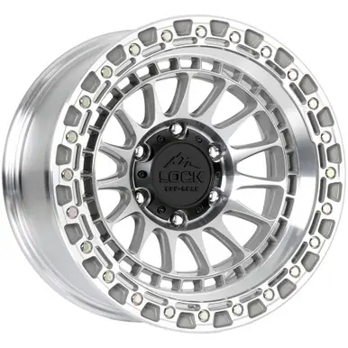 Lock Off-Road Mojave 20x9 6x5.5" +0mm Machined Wheel Rim 20" Inch MOJAVE-2969MC Big Sale