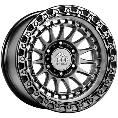 Lock Off-Road Mojave 20x9 6x135 +0mm Gunmetal Wheel Rim 20" Inch MOJAVE-2963MGMBR Top Rated