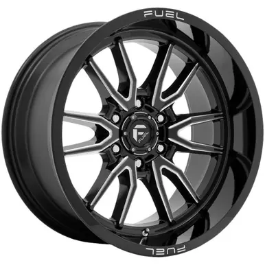 Fuel D761 Clash 20x9 6x135 +1mm Black/Milled Wheel Rim 20" Inch D76120908950 Top Rated