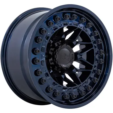 Black Rhino Alpha 18x9 6x5.5" +0mm Blue Wheel Rim 18" Inch BR008LX18906800 Special Offer