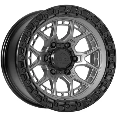 Handmade Lock Off-Road Commando 20x10 8x6.5" -18mm Gunmetal Wheel Rim 20" Inch COMMANDO-2186MGMBR