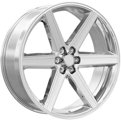 Low Price Strada Replicas R148 IROC 24x10 6x5.5" +13mm Chrome Wheel Rim 24" Inch R148-463913