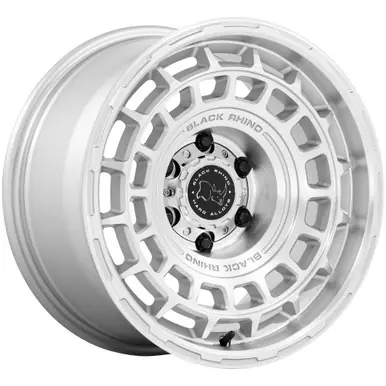 Black Rhino BR024 AWOL 17x8.5 5x130 +25mm Silver Wheel Rim 17" Inch BR024SD17855P25 Trusted Brand