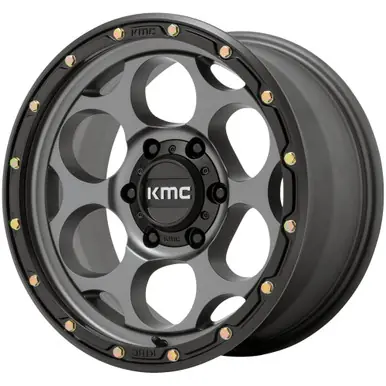 Shop Now KMC KM541 Dirty Harry 17x9 5x5" -12mm Gray Wheel Rim 17" Inch KM54179050912N