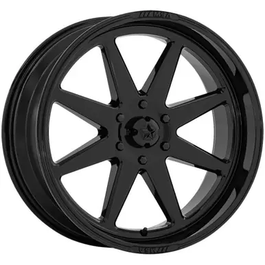 High Quality MSA Off-Road M54 Spark 15x7 6x5.5" +10mm Gloss Black Wheel Rim 15" Inch MA054BX15706U10