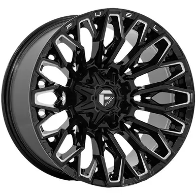 Money Back Guarantee Fuel FC865 Strike 20x10 8x170 -18mm Black/Milled Wheel Rim 20" Inch FC865BE20108718N
