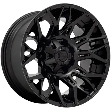 Fuel D772 Twitch 22x12 8x6.5" -44mm Blackout Wheel Rim 22" Inch D77222208247 High Quality