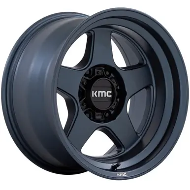 KMC KM728 Lobo 17x9 6x5.5" -38mm Blue Wheel Rim 17" Inch KM728LX17906838N Viral