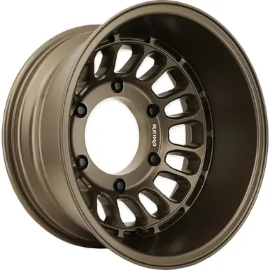 Super Sale Reika R35V Rambler Dually Rear 17x8 6x205 -110mm Bronze Wheel Rim 17" Inch R35780102517