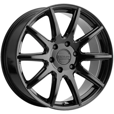 Raceline 159B Spike 18x8 6x5.5" +35mm Gloss Black Wheel Rim 18" Inch 159B-88060+35 Bulk Order